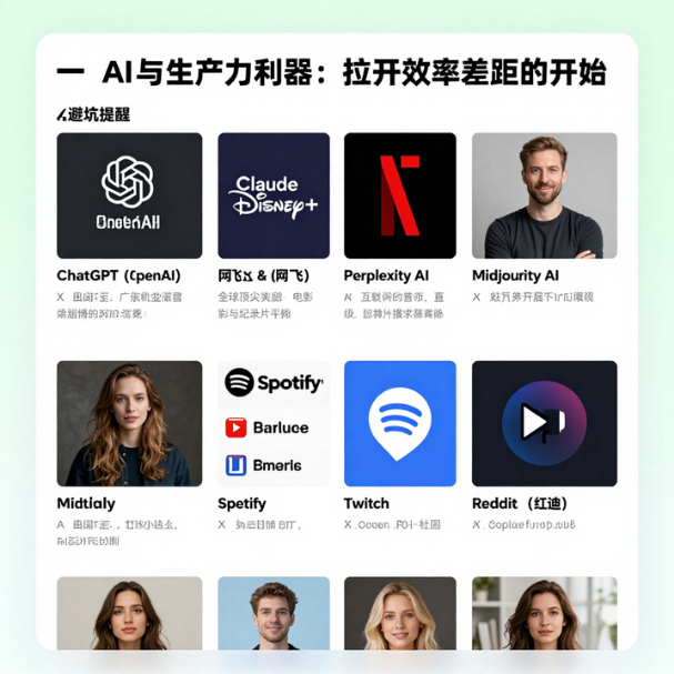 AI 与生产力利器相关网站