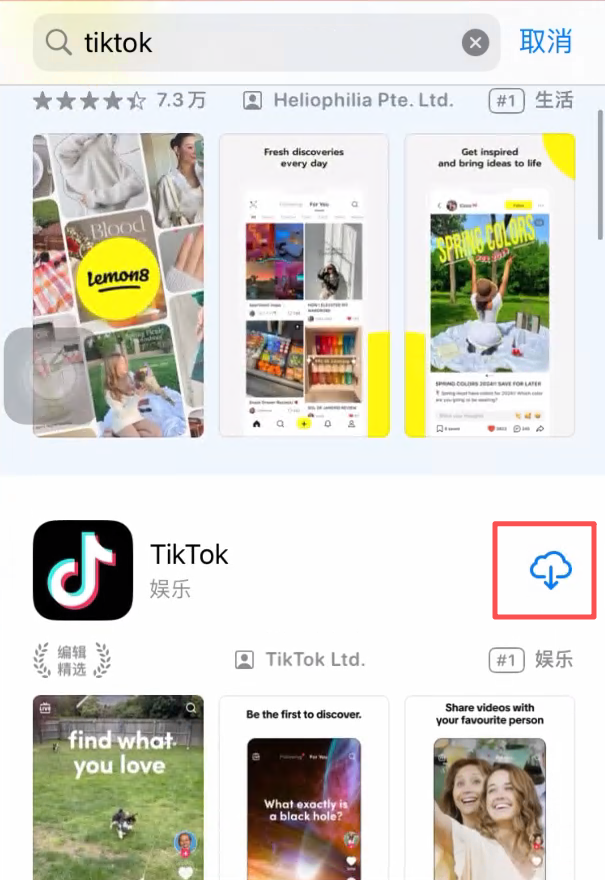 图片描述:IOS手机App Store 下载